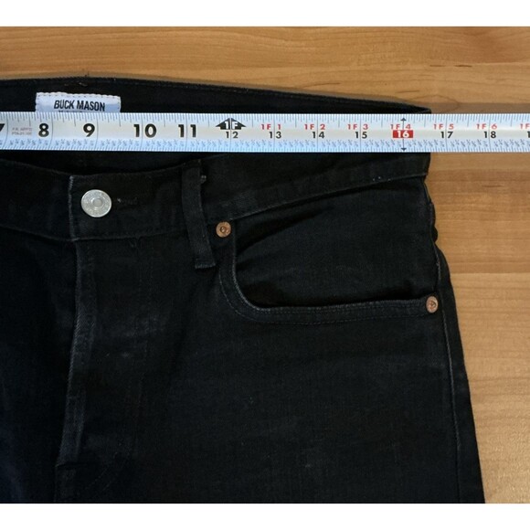 Mason Men's Slim Dark Jeans - Picture 9 of 13